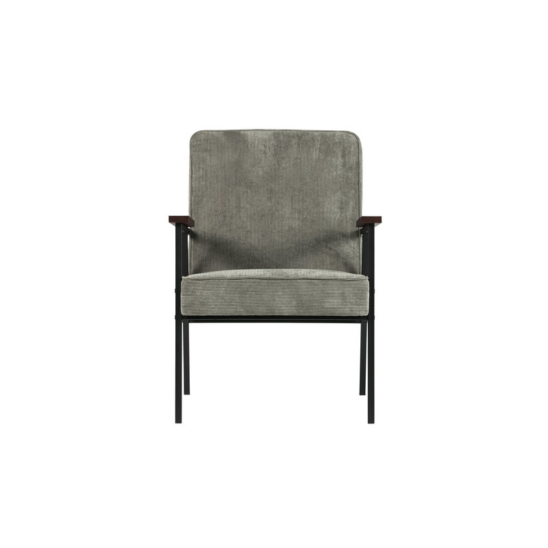 WOOOD-collectie Sally Fauteuil Vergrijsd Groen