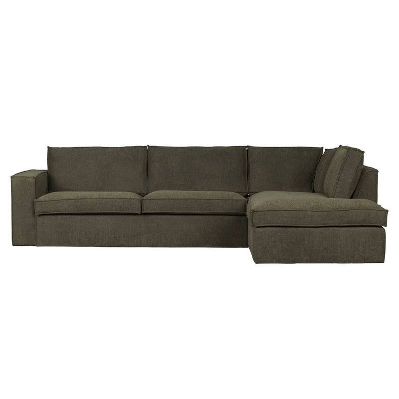WOOOD-collectie Freddie Corner Sofa Right Warm Green
