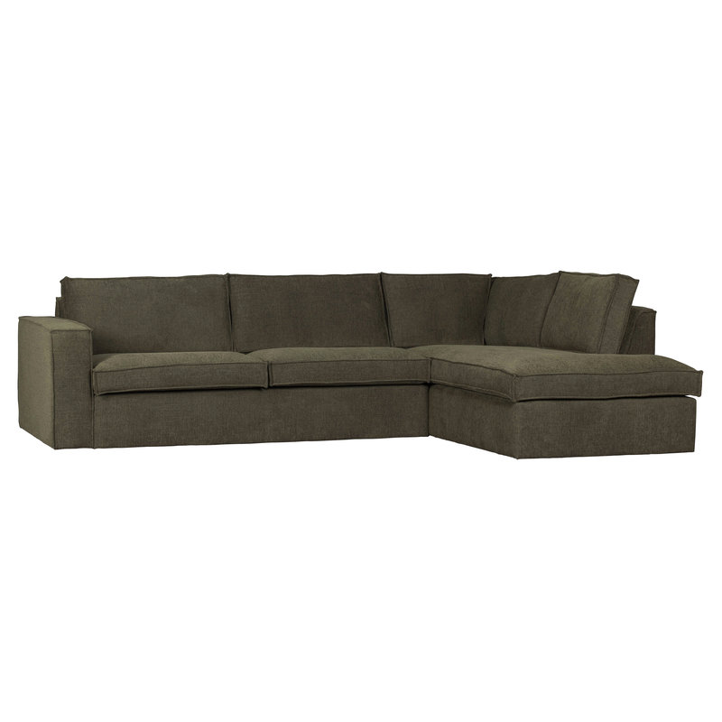 WOOOD-collectie Freddie Corner Sofa Right Warm Green