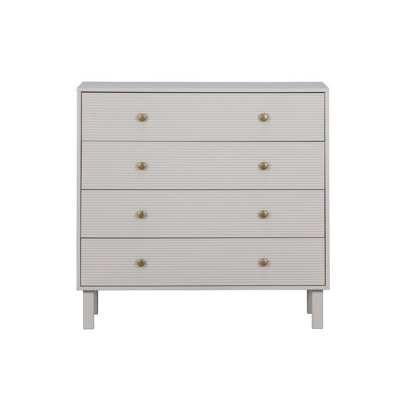 WOOOD-collectie Madu Cabinet With Drawers Pine Deep Cloud Grey