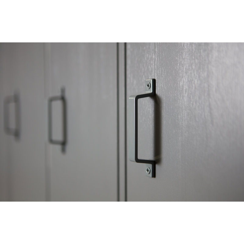 WOOOD-collectie Stijn Lockercabinet Steelgrey