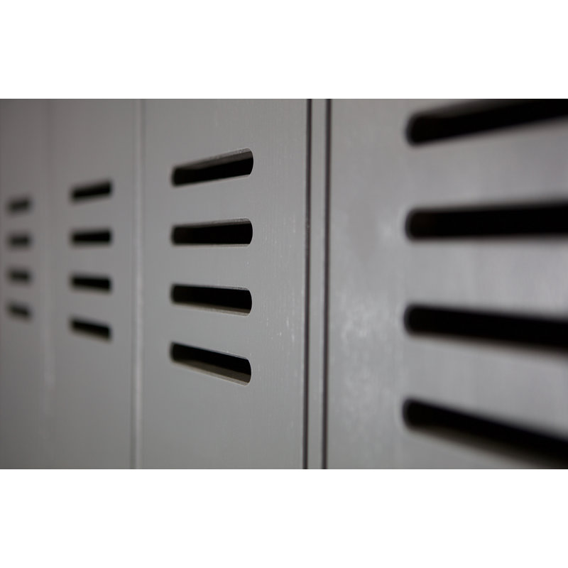 WOOOD-collectie Stijn Lockercabinet Steelgrey