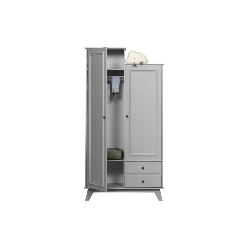 WOOOD-collectie Lily Wardrobe Cabinet Pine Clay