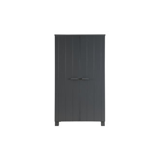 WOOOD Dennis Wardrobe Steelgrey