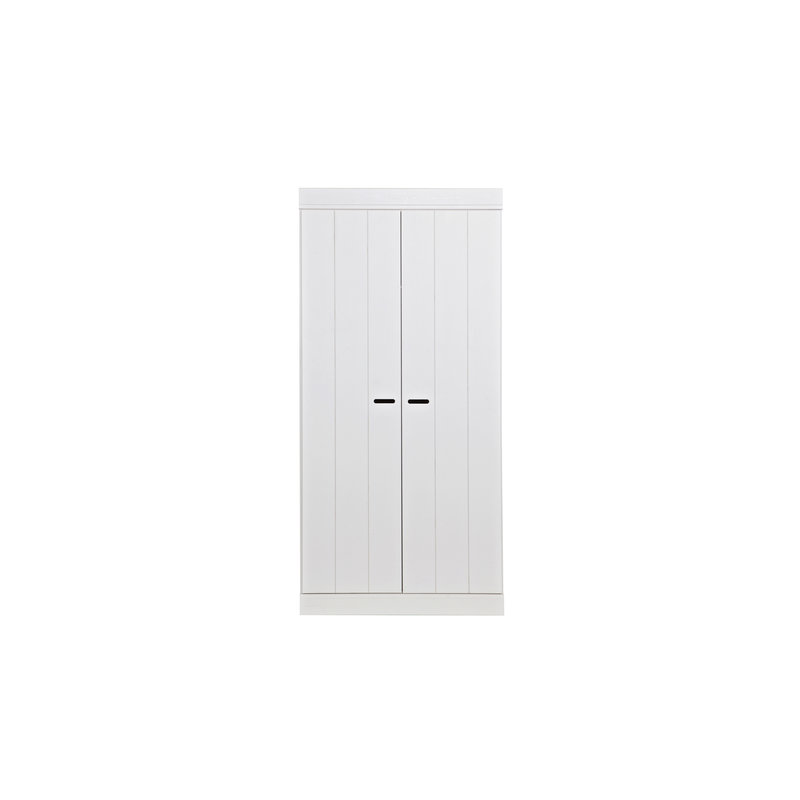 WOOOD-collectie Connect 2-doors Basic -strip Doors Cabinet White