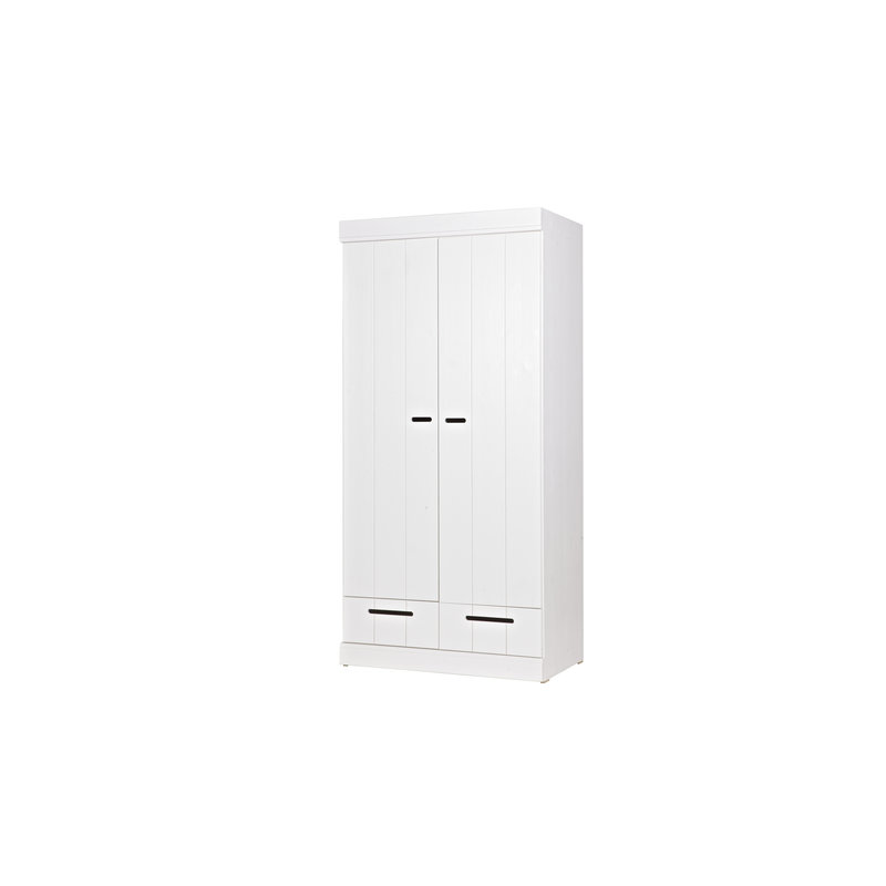 WOOOD-collectie Connect 2-doors - Drawer - Strip Doors Cabinet