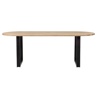 WOOOD Tablo Table Oval Oak  U-leg