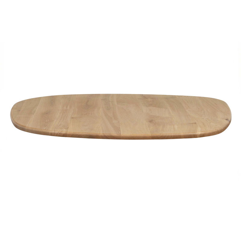 WOOOD-collectie Tablo Table Top Oak Natural Organic 130x130