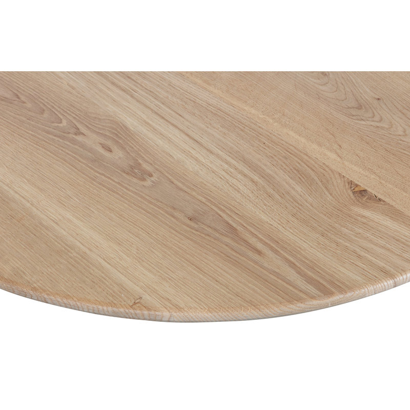 WOOOD-collectie Tablo Table Top Oak Natural Organic 130x130