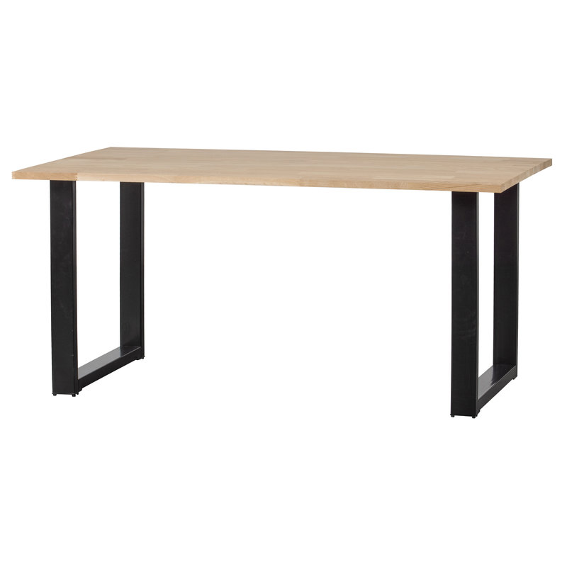 WOOOD-collectie Combi-tablo: Eiken 160x90 & U-poot