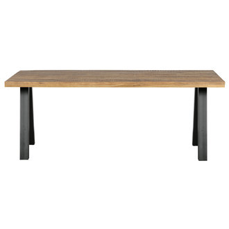 WOOOD Tablo Table Mango Natural Melange 180x90 & Utrecht Leg