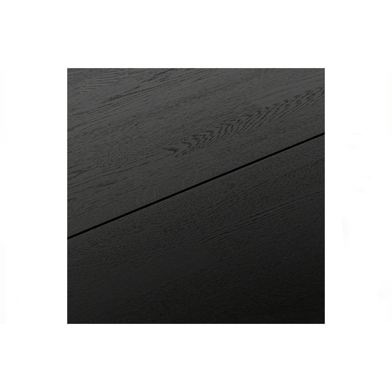 WOOOD-collectie Rhonda Dining Table Ø150 Oak Blacknight