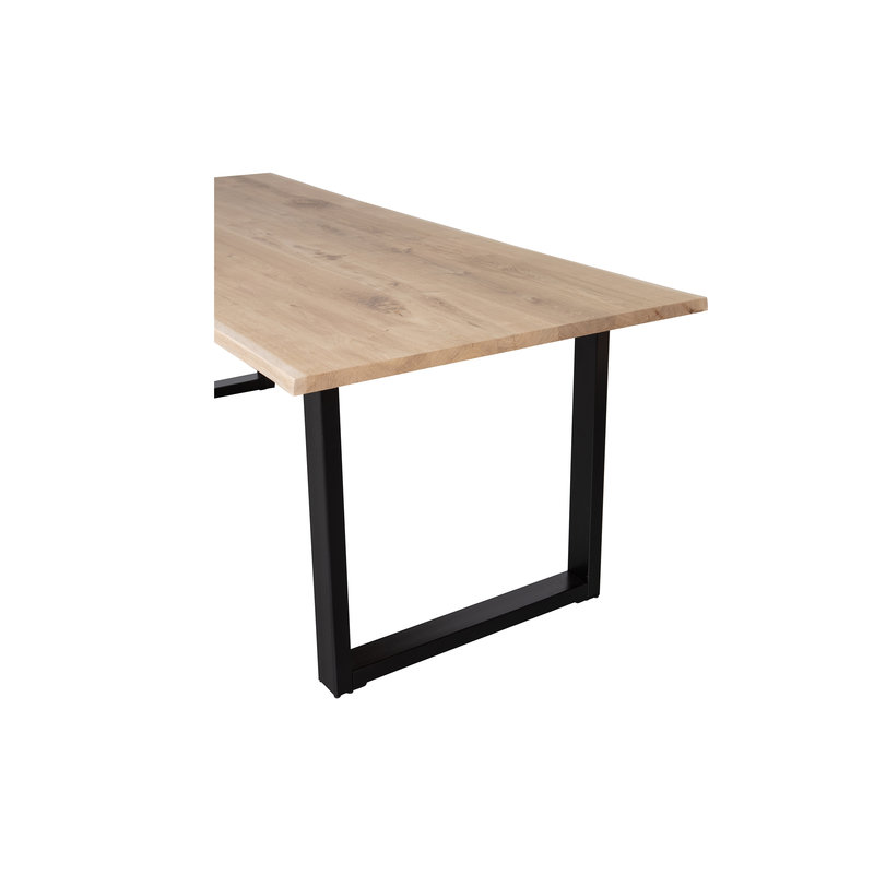 WOOOD-collectie Tablo Tree Table Oak 199x90  U-leg