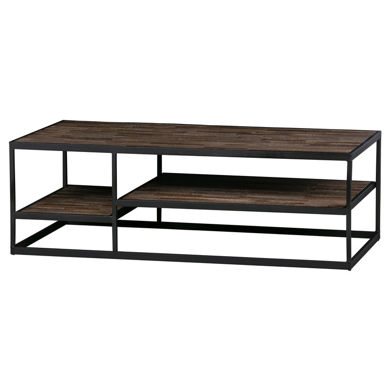 WOOOD-collectie Vic Salontafel Hout/metaal 120x60