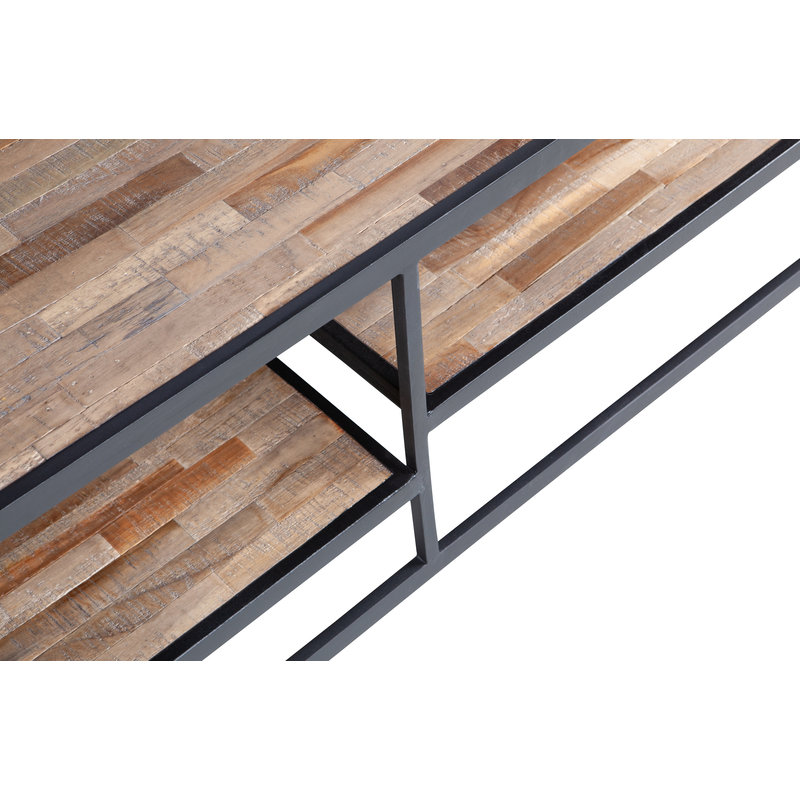 WOOOD-collectie Vic Coffee Table Wood/metal 120x60