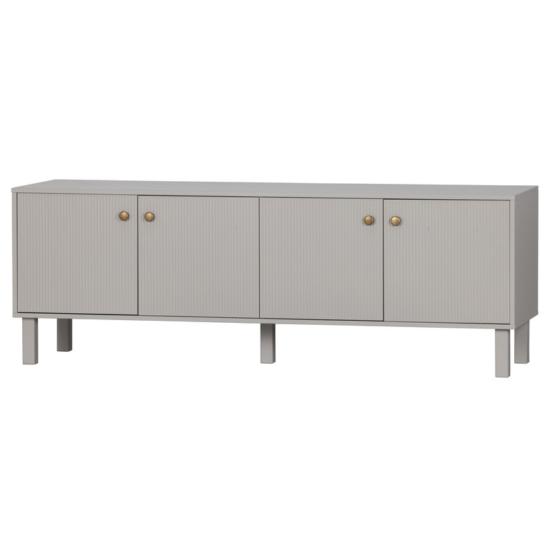 WOOOD-collectie Madu Tv-stand Pine Deep Cloud Grey