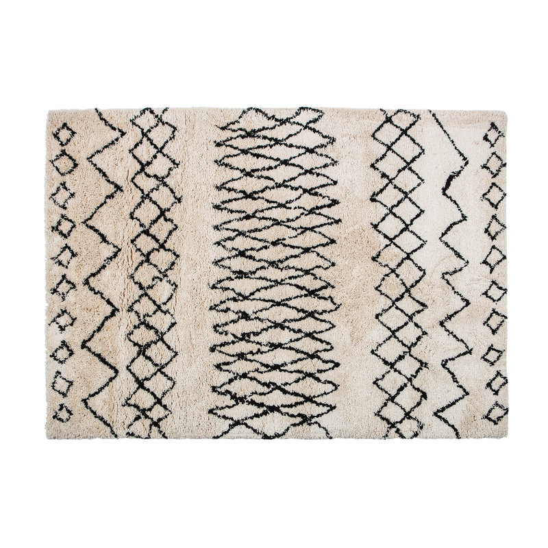 WOOOD-collectie Nando Rug Offwhite 160x230
