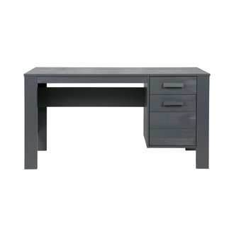 WOOOD Dennis Desk Steelgrey