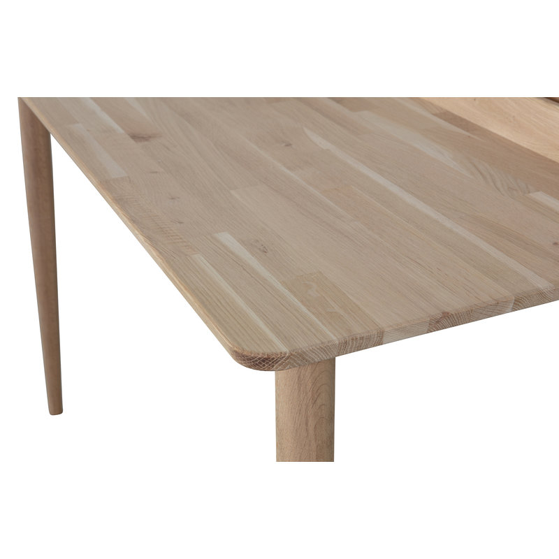 WOOOD-collectie Leva Desk Oak Untreated Natural