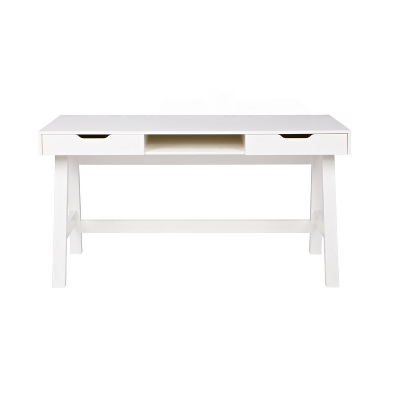 WOOOD-collectie Nikki Desk Pine White