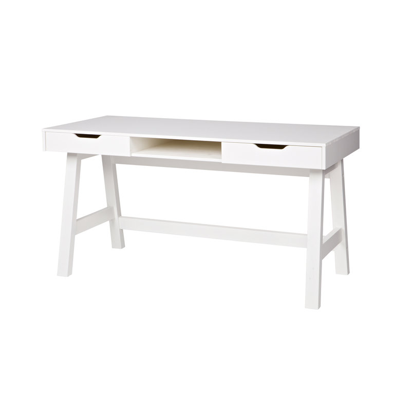 WOOOD-collectie Nikki Desk Pine White