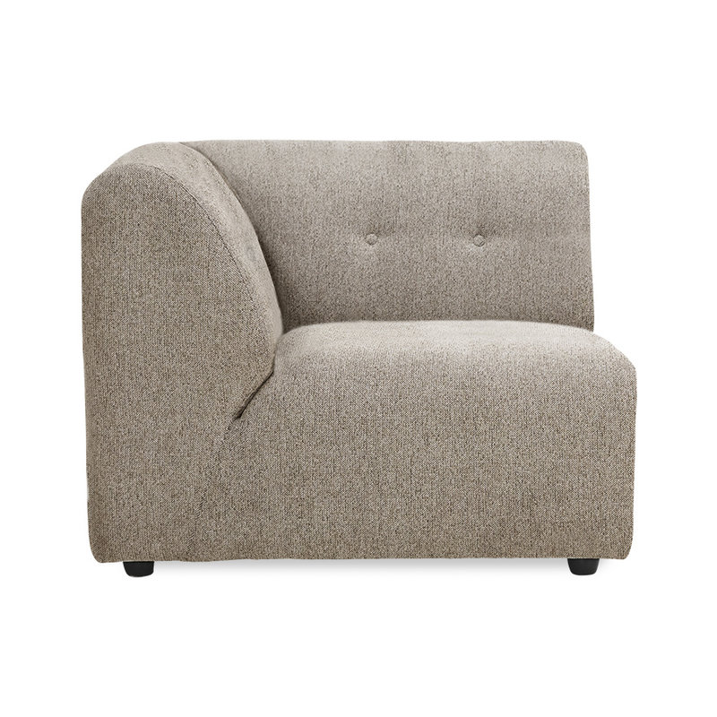 HKLIVING-collectie vint bank: element links, sneak, beige
