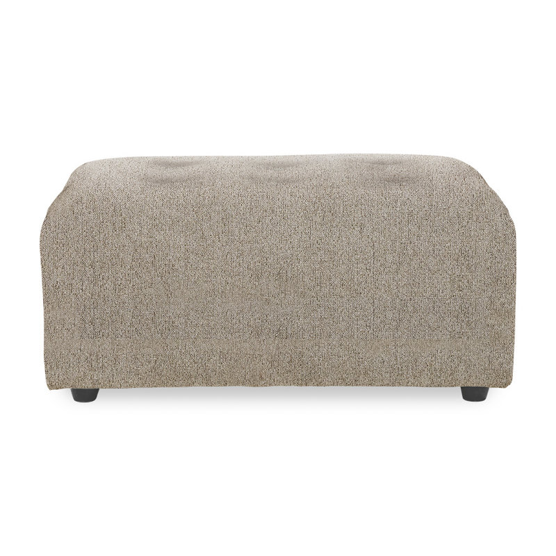 HKliving-collectie vint bank: element hocker, sneak, beige