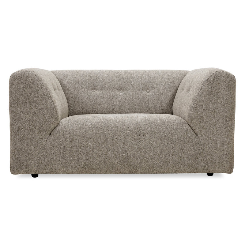 HKLIVING-collectie vint couch: element loveseat, sneak, beige