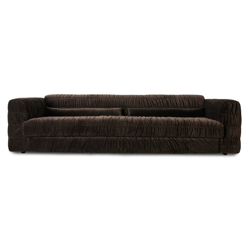 HKLIVING-collectie club bank: royal velvet, espresso