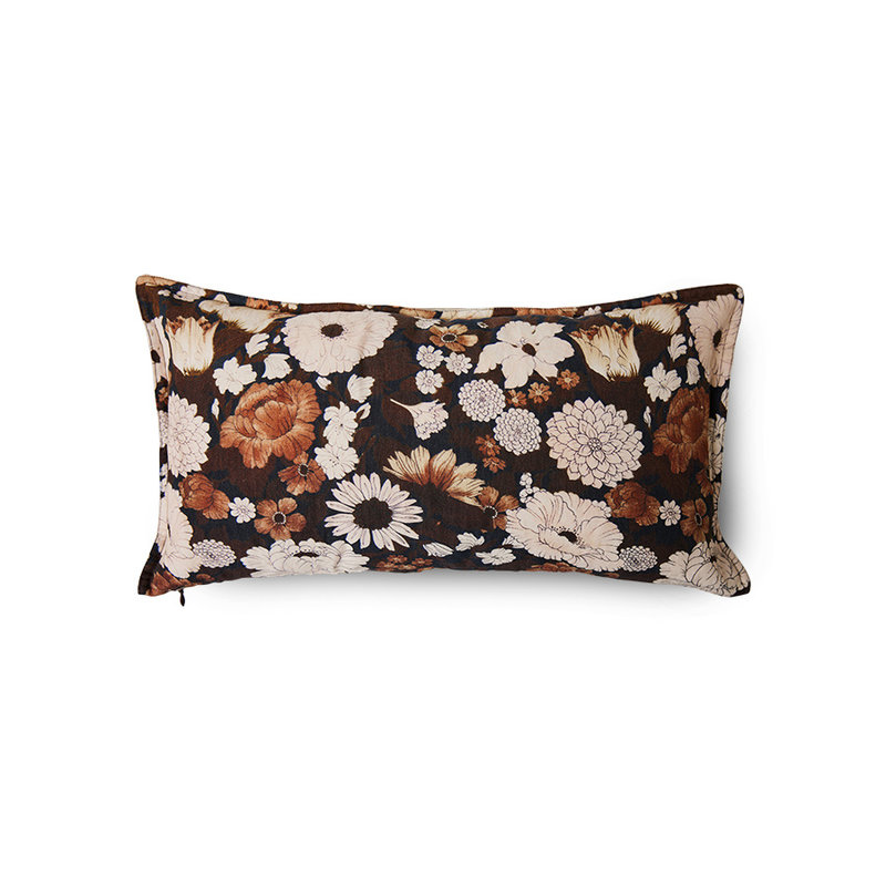 HKliving-collectie DORIS for HKLIVING: cushion floral (55x30cm)