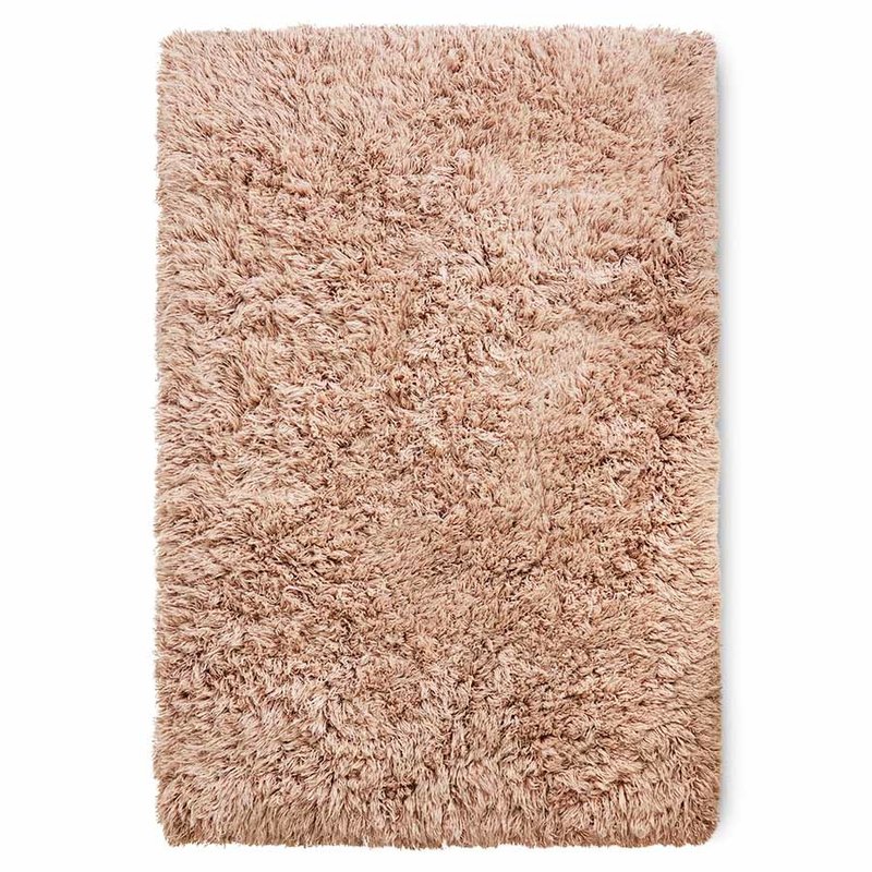 HKliving-collectie Fluffy rug soft pink (200x300)