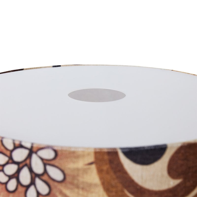 HKLIVING-collectie Lampenkap vintage flowers (ø52cm)