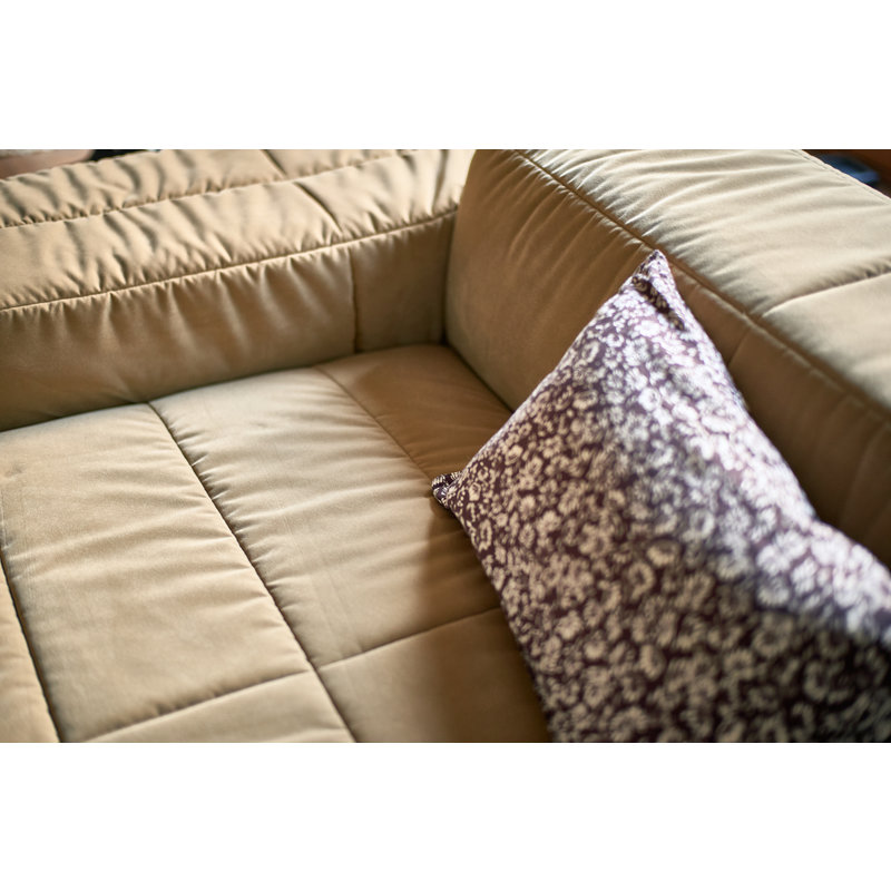 HKliving-collectie Brut sofa: element left divan, royal velvet, cream