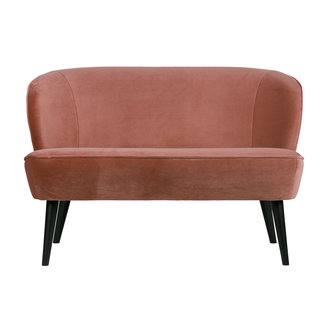 WOOOD Sara Small Sofa Velvet Old Pink