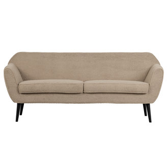 WOOOD Rocco Sofa 187 Cm Teddy Sand