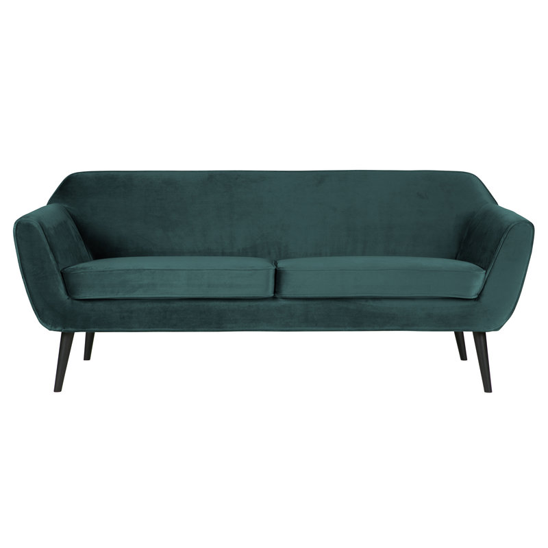 WOOOD-collectie Rocco Sofa 187 Cm Fluweel Teal