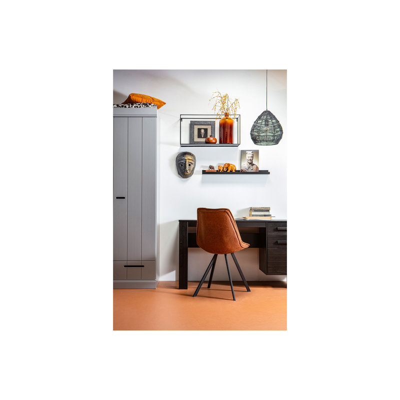 WOOOD-collectie Set Of 2 Swen Dining Chair Cognac