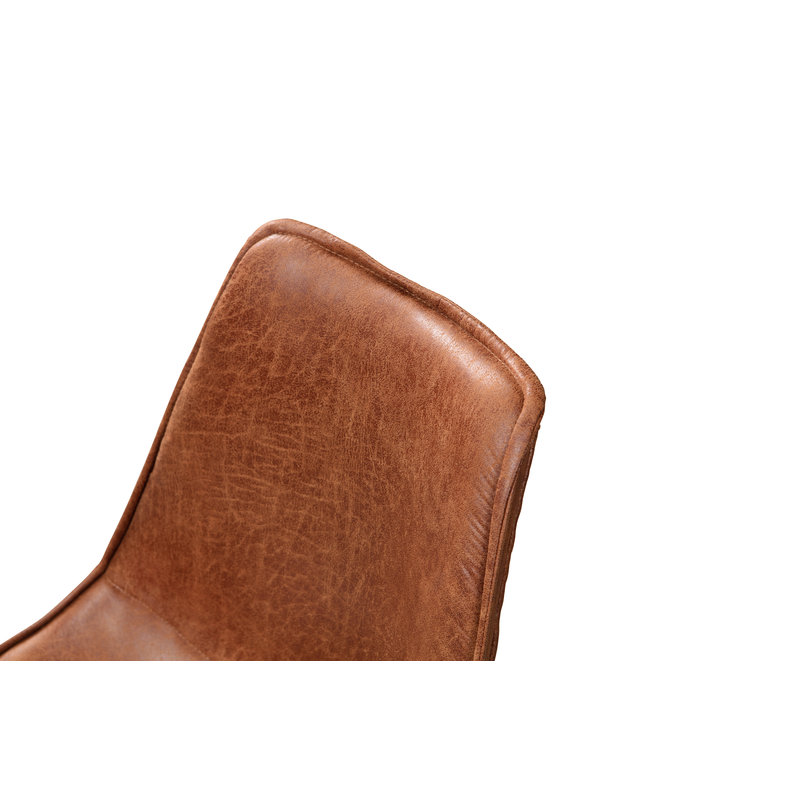 WOOOD-collectie Set Of 2 Swen Dining Chair Cognac