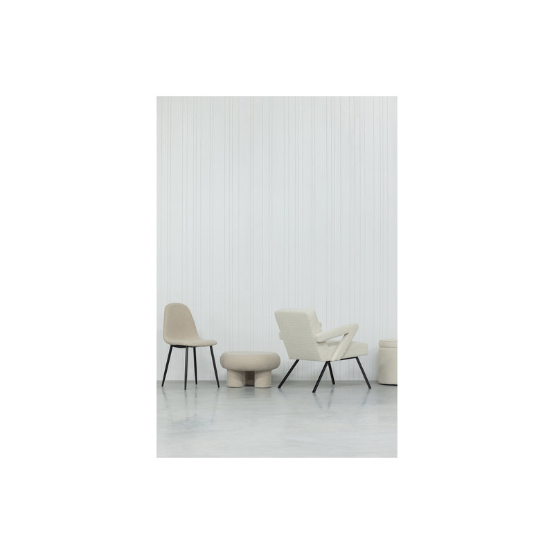 WOOOD-collectie Set Of 2 - Marije Dining Chair Teddy Taupe