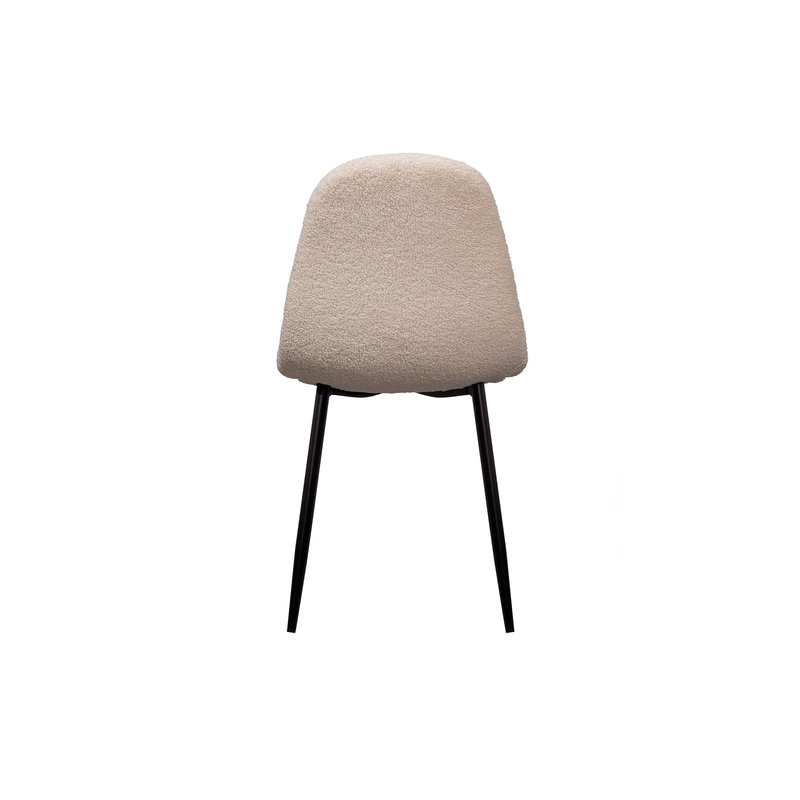 WOOOD-collectie Set Of 2 - Marije Dining Chair Teddy Taupe