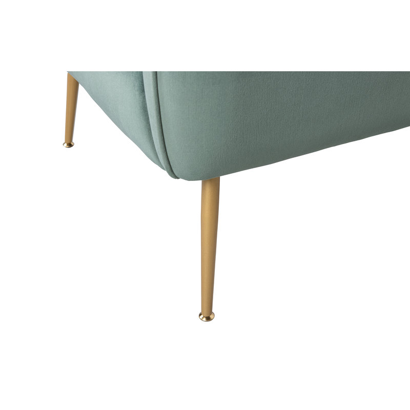 WOOOD-collectie Scout Armchair Velvet Green