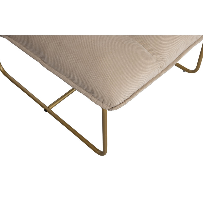 WOOOD-collectie Fie Armchair Ribcord Sand