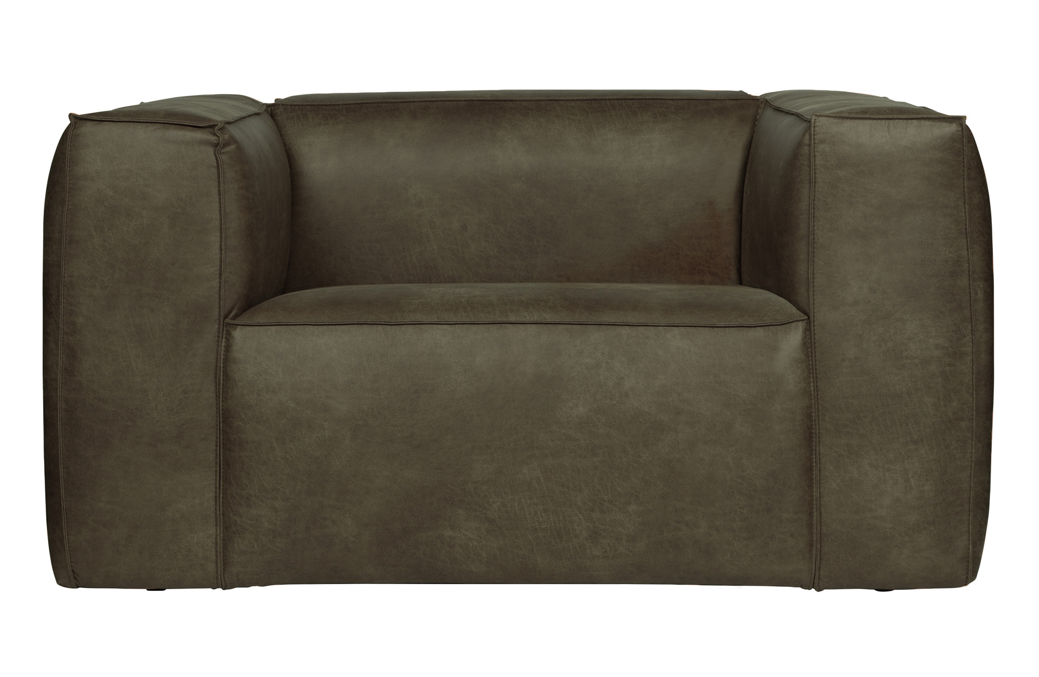 WOOOD-collectie Bean Fauteuil Army