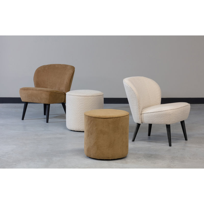 WOOOD-collectie Sara Armchair Cream