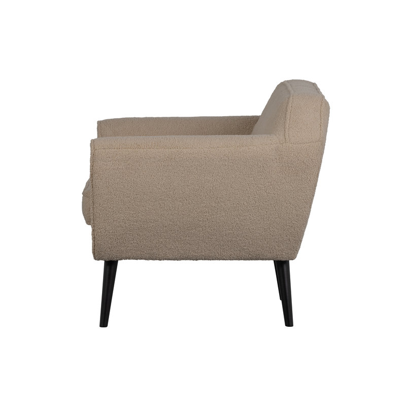 WOOOD-collectie Rocco Fauteuil Teddy Sand
