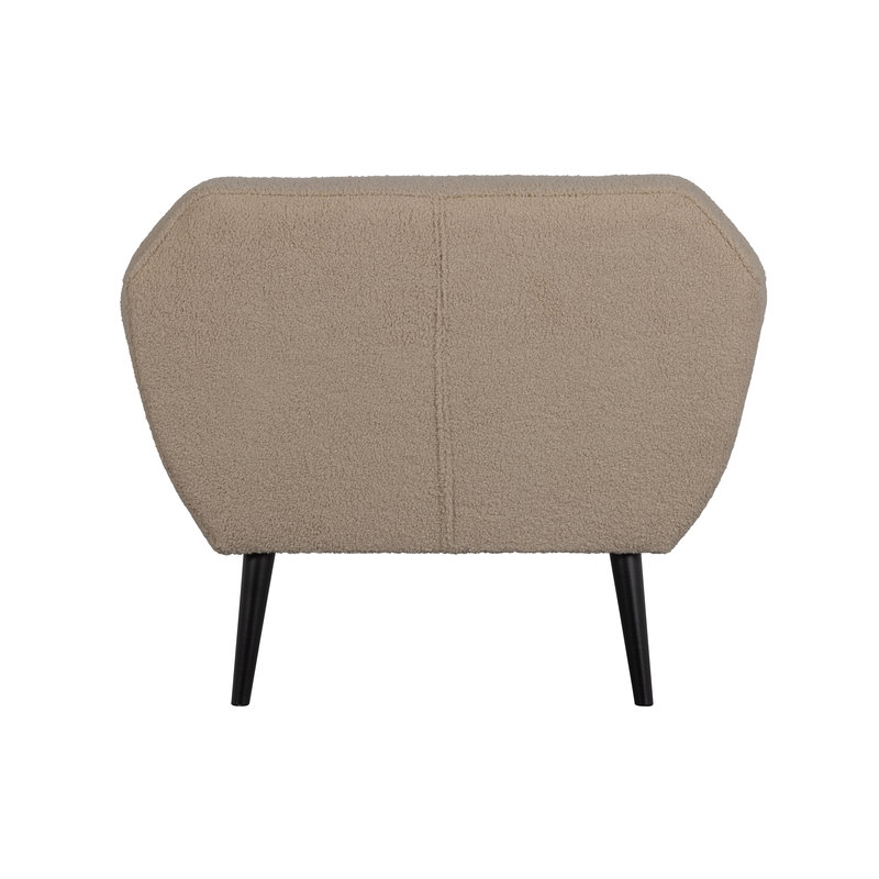 WOOOD-collectie Rocco Fauteuil Teddy Sand