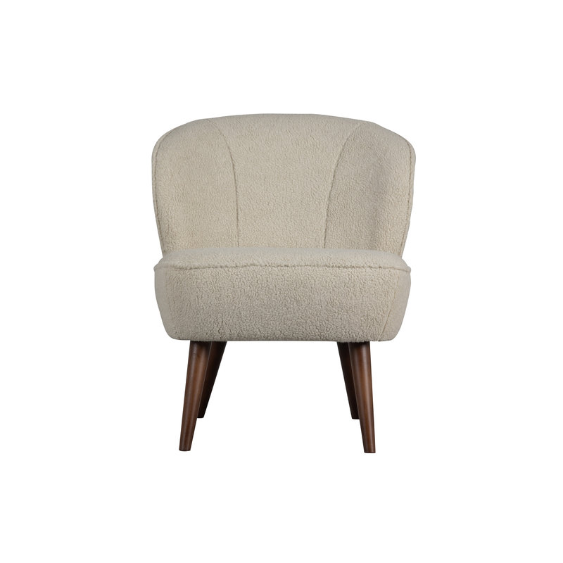 WOOOD-collectie Sara Fauteuil Teddy Off White