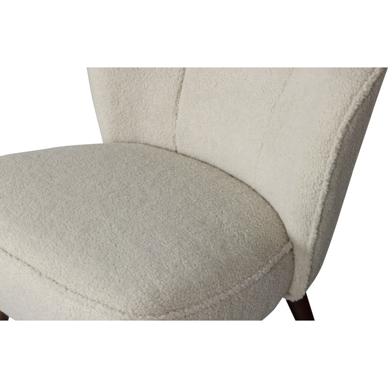 WOOOD Sara Fauteuil Teddy Off White
