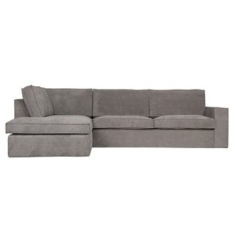 WOOOD Thomas Corner Sofa Ribcord Left Weathered Green WOOOD Thomas Corner Sofa Ribcord Left Weathered Green