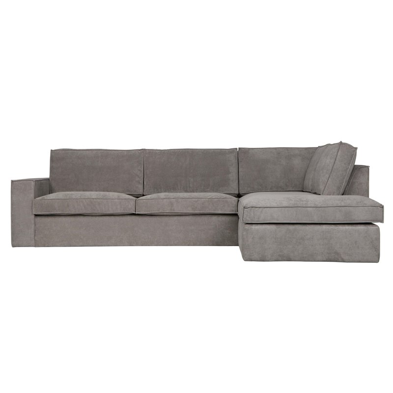 WOOOD-collectie Thomas Corner Sofa Ribcord Right Weathered Green